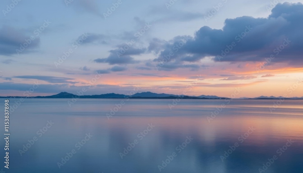 a view of a body of water with a mountain in the distance a view of a body of water with a mountain in the distance