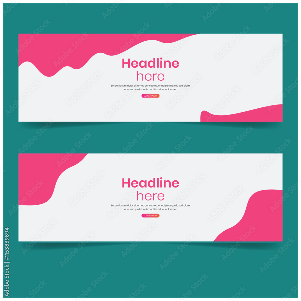 Gradient background for banner template design Gradient background for banner template design