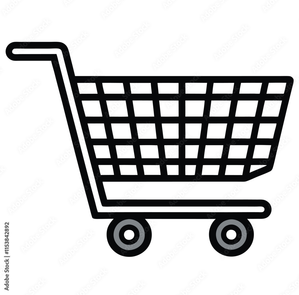 Simple Flat Black White A Flat Illustration Simple Flat Black White A Flat Illustration