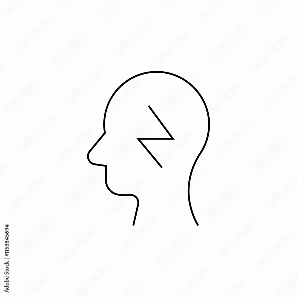 brain energy knowledge icon sign vector brain energy knowledge icon sign vector