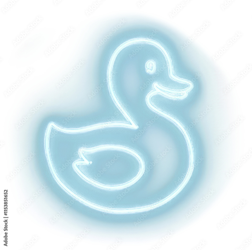 PNG Duck icon neon background sign. PNG Duck icon neon background sign.