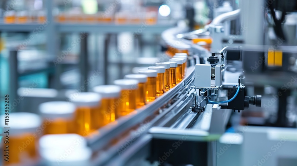 Engineers supervising processes in a state-of-the-art manufacturing factory, showcasing innovation and precision Engineers supervising processes in a state-of-the-art manufacturing factory, showcasing innovation and precision