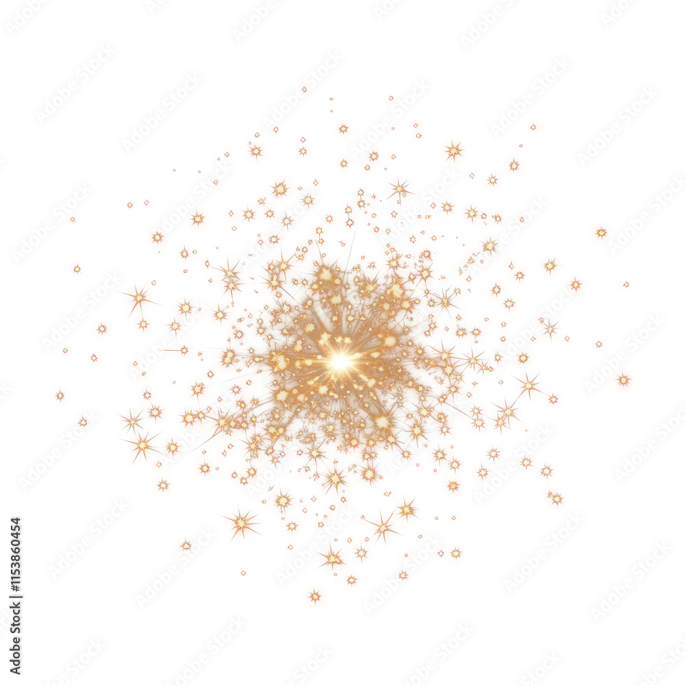 PNG A vector glowing gold light effect lights fireworks night. PNG A vector glowing gold light effect lights fireworks night.