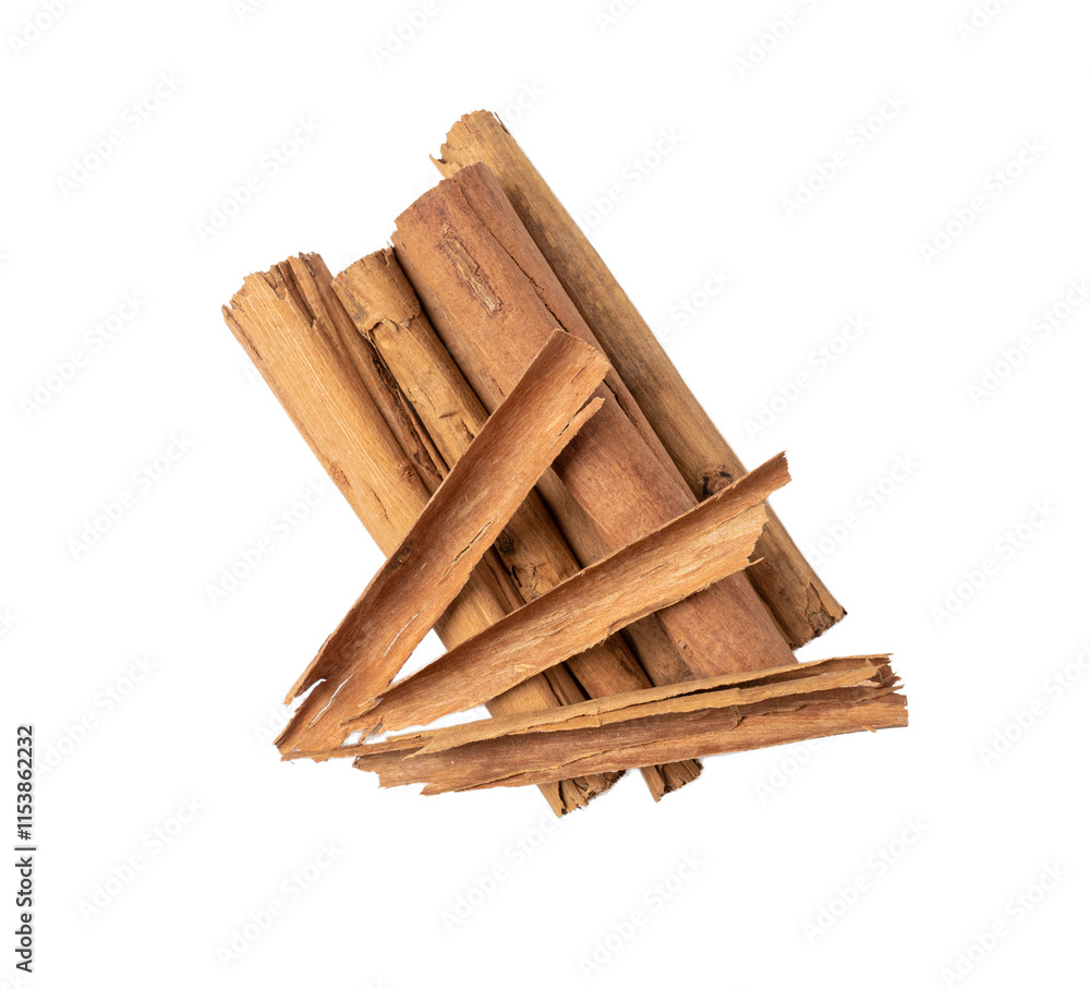 Ceylon Cinnamon Isolated, Cinnamomum Verum Bark, Zeylanicum, Real Original Cinnamon Sticks Ceylon Cinnamon Isolated, Cinnamomum Verum Bark, Zeylanicum, Real Original Cinnamon Sticks