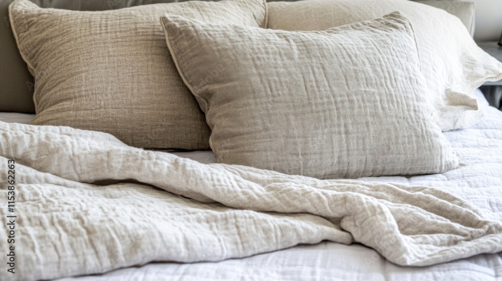 Obraz premium Soft Neutral Tones for Relaxing Spaces