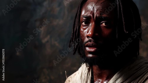 Black African Jesus Christ, Savior of mankind, 