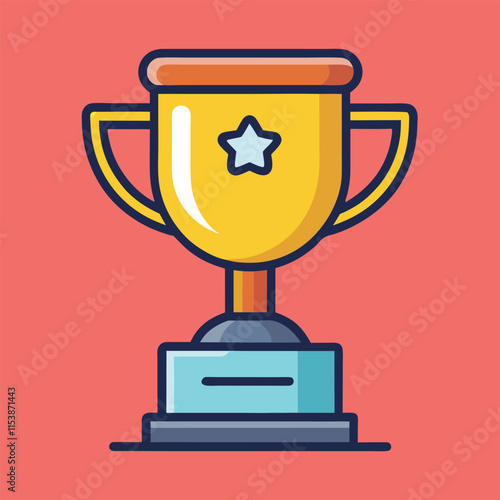 trophy,cup vector