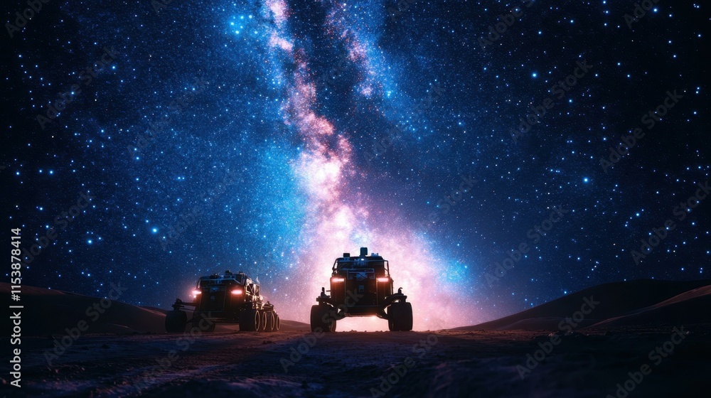 Cosmic starry night skies A black hole's gravity bends Cosmic starry night skies A black hole's gravity bends