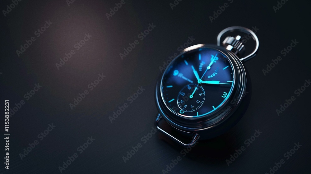 Sleek USB Stopwatch Resting Elegantly Sleek USB Stopwatch Resting Elegantly