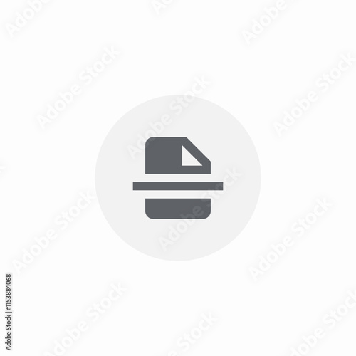file scan icon sign vector