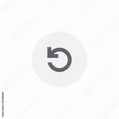 refresh arrow icon sign vector