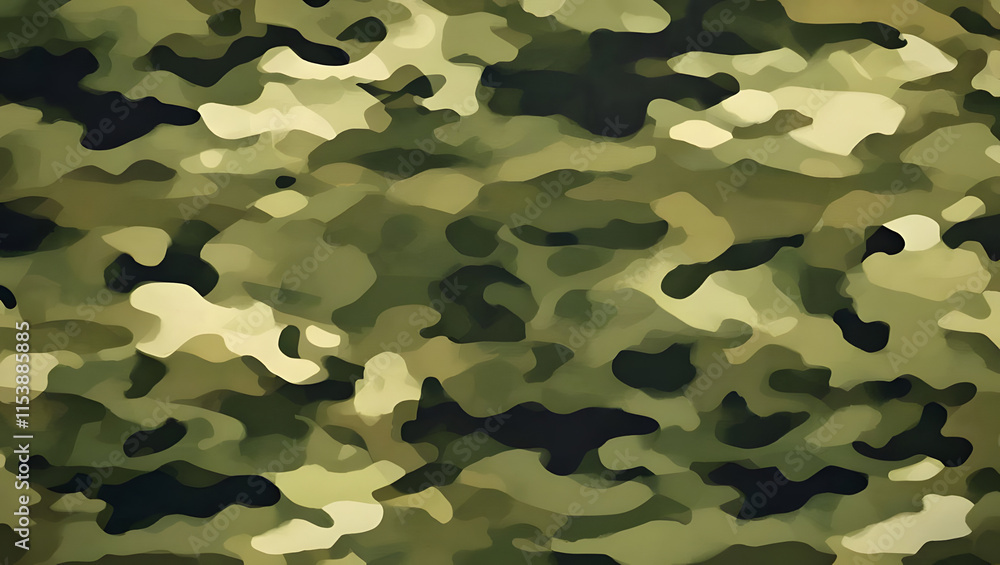 Fototapeta premium camouflage, blurred background, khaki color, stylish army pattern