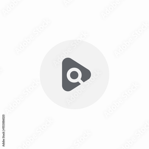 search music video icon sign vector