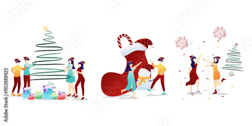 One Set Christmas People