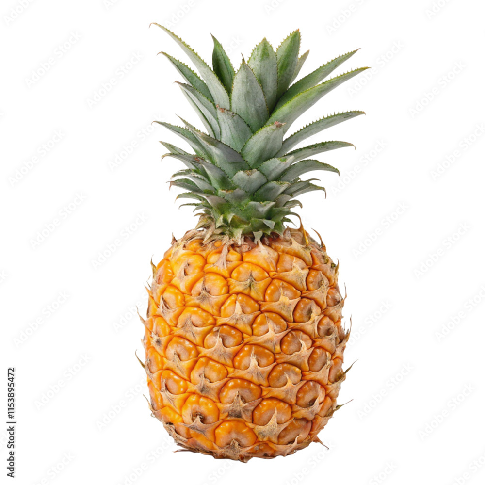 Isolated pineapple on white background
Isolated pineapple on white background