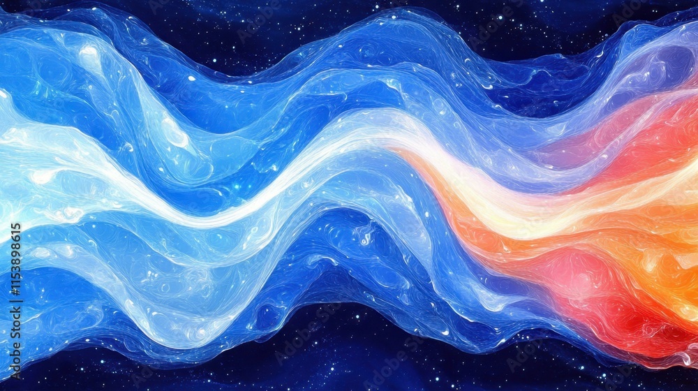Colorful abstract smoke Mesmerizing patterns in neon mist Colorful abstract smoke Mesmerizing patterns in neon mist
