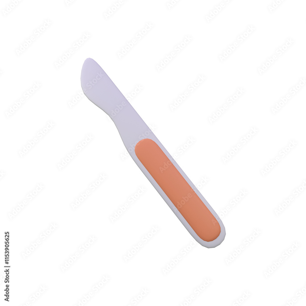 Scalpel isolated 3d render icon illustration Scalpel isolated 3d render icon illustration