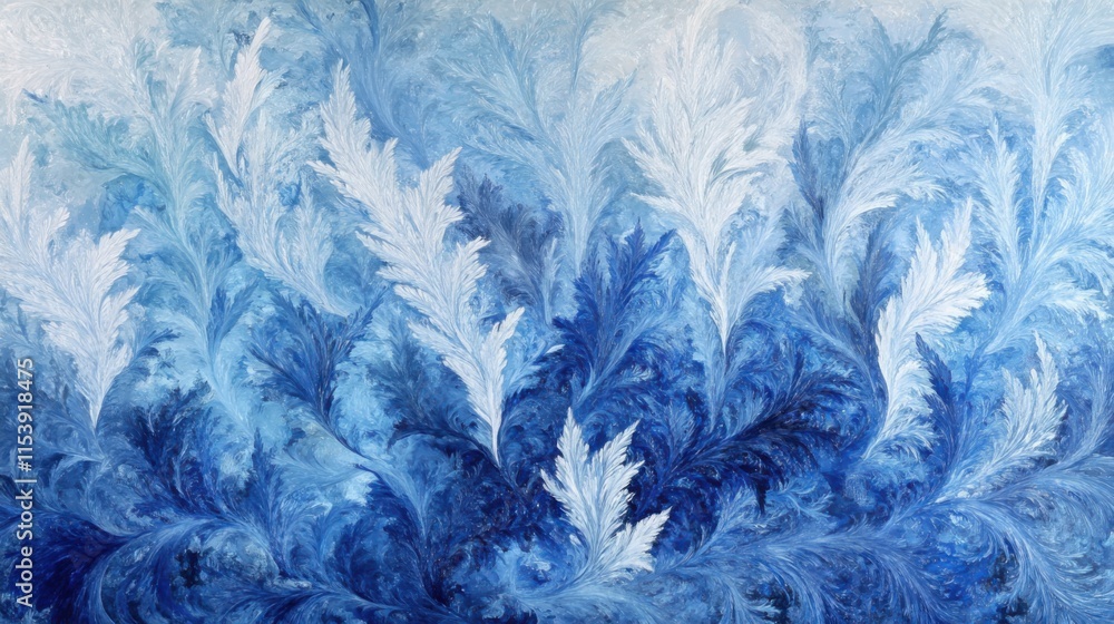 Arte abstracto en tonos azules Arte abstracto en tonos azules