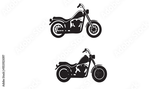 A motorcycle vector is a digital graphic representation of a motorcycle created using vector graphics software. photo