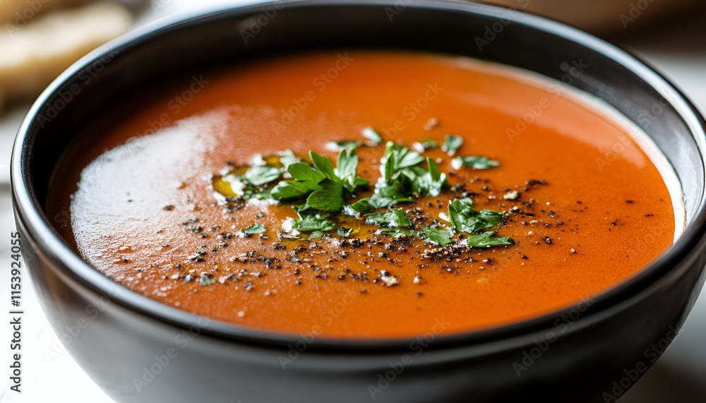 Creamy Tomato Soup with Fresh Herbs Creamy Tomato Soup with Fresh Herbs