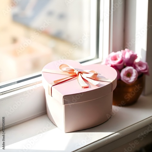 Heart shape gift box