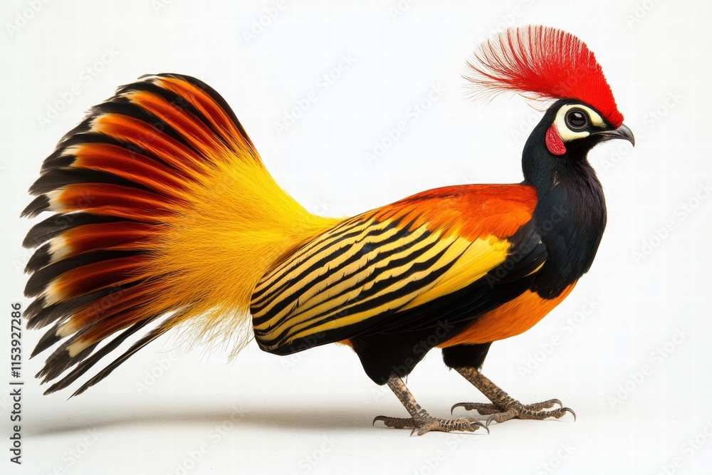 Fototapeta premium Golden Pheasant (Chrysolophus pictus)