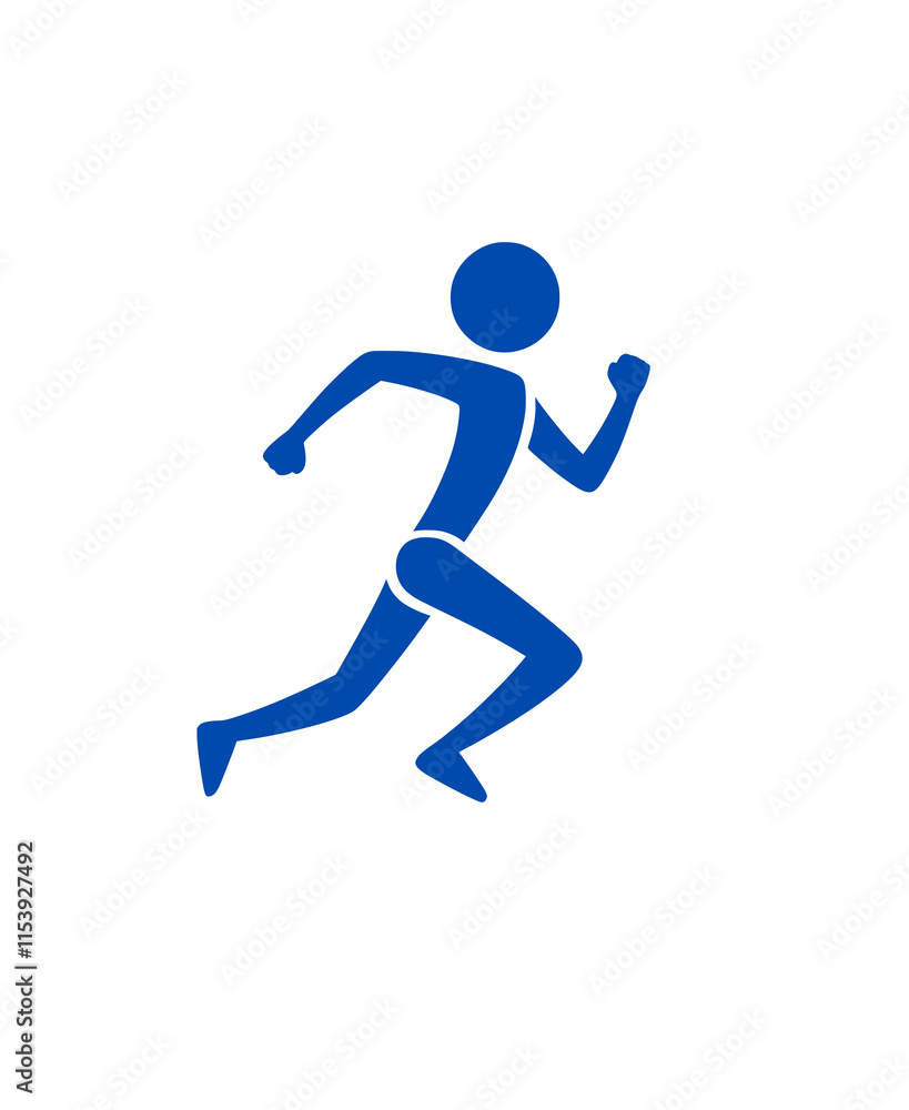 running man icon running man icon