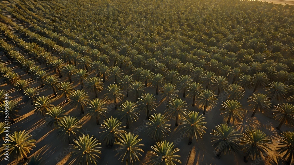 Fototapeta premium rows of corn plants