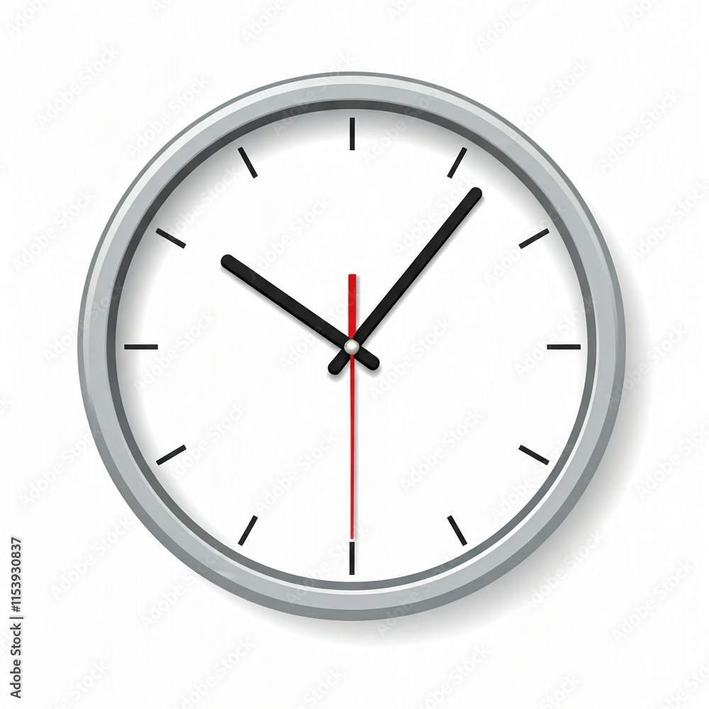 clock isolated on white clock isolated on white