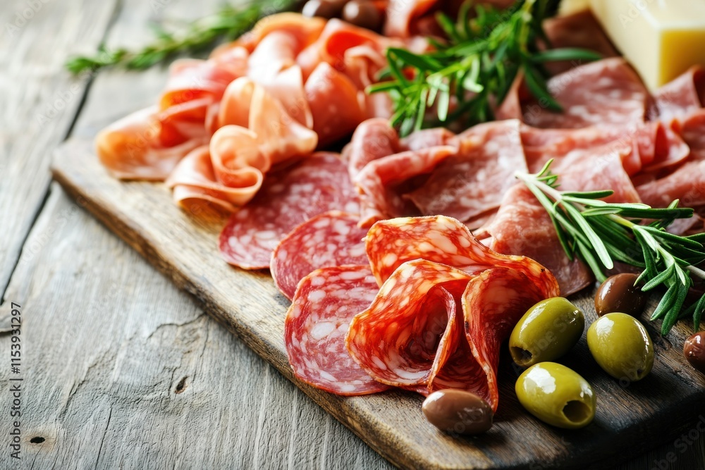 Beautifully Arranged Charcuterie Board Display Beautifully Arranged Charcuterie Board Display