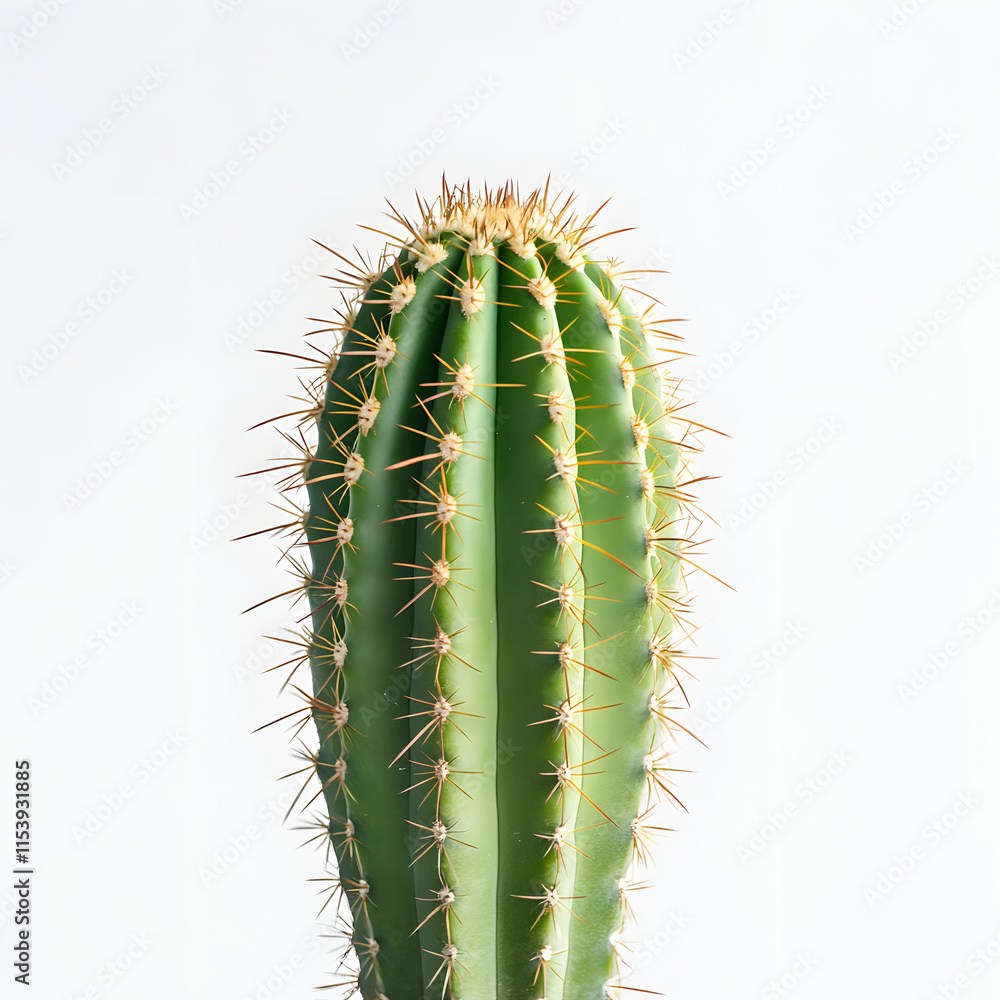 Fototapeta premium cactus in white background