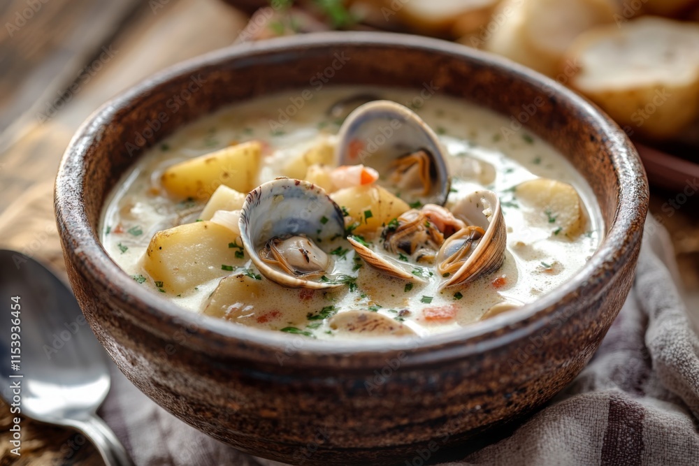 Delicious New England Clam Chowder Delicious New England Clam Chowder
