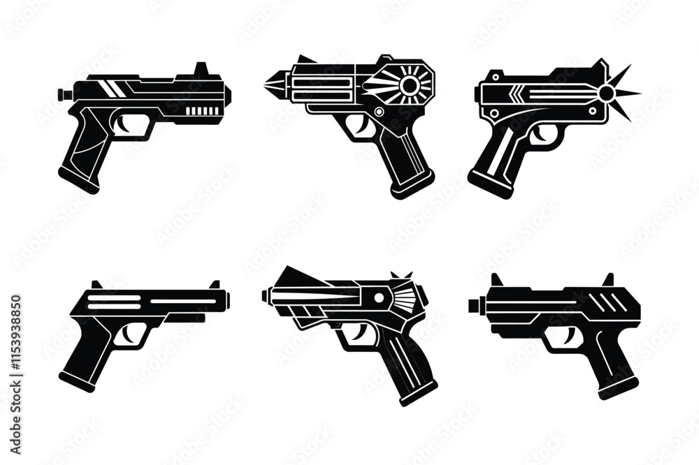 gun and bullets gun and bullets
