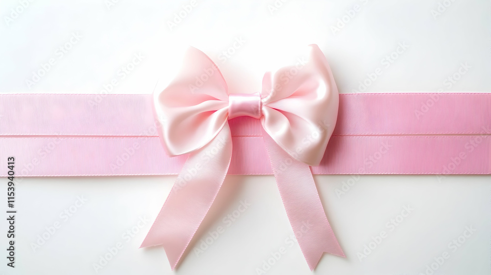 Gift wrapping celebration with pink bow studio setting photography minimalist close-up decorative concept Gift wrapping celebration with pink bow studio setting photography minimalist close-up decorative concept