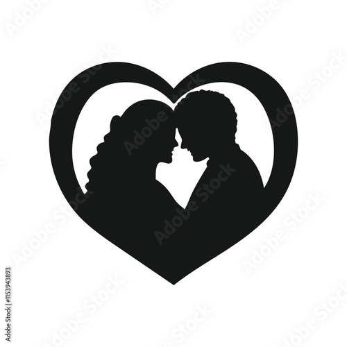 couple vector icon couple vector holding hand each other icon isolated on white background.