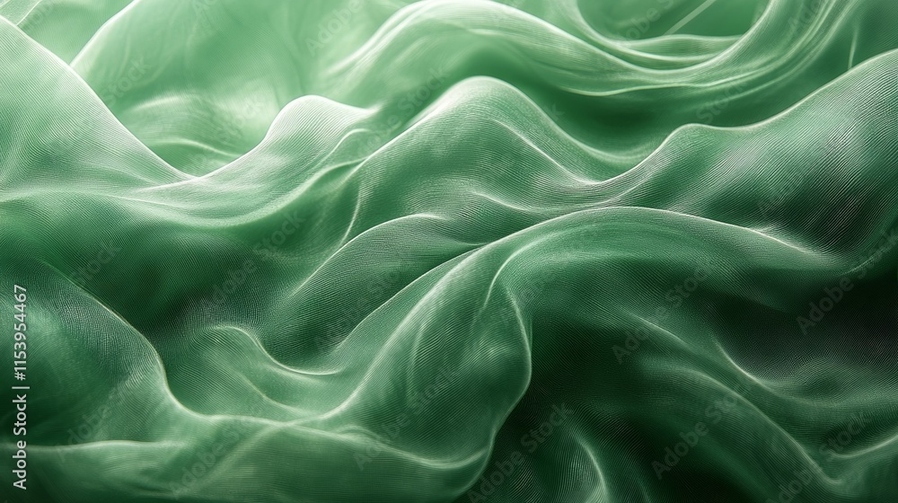 Obraz premium Abstract Green Fabric Texture