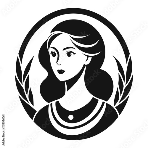 Elegant Women's icon Silhouettes | Vector illustration Icons for Graphic Design