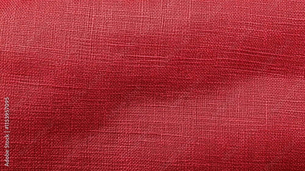Red Textured Fabric Background Red Textured Fabric Background