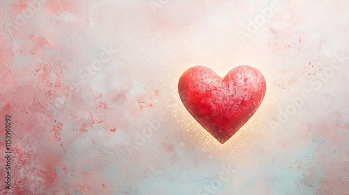 Heartfelt: A Glowing Red He...