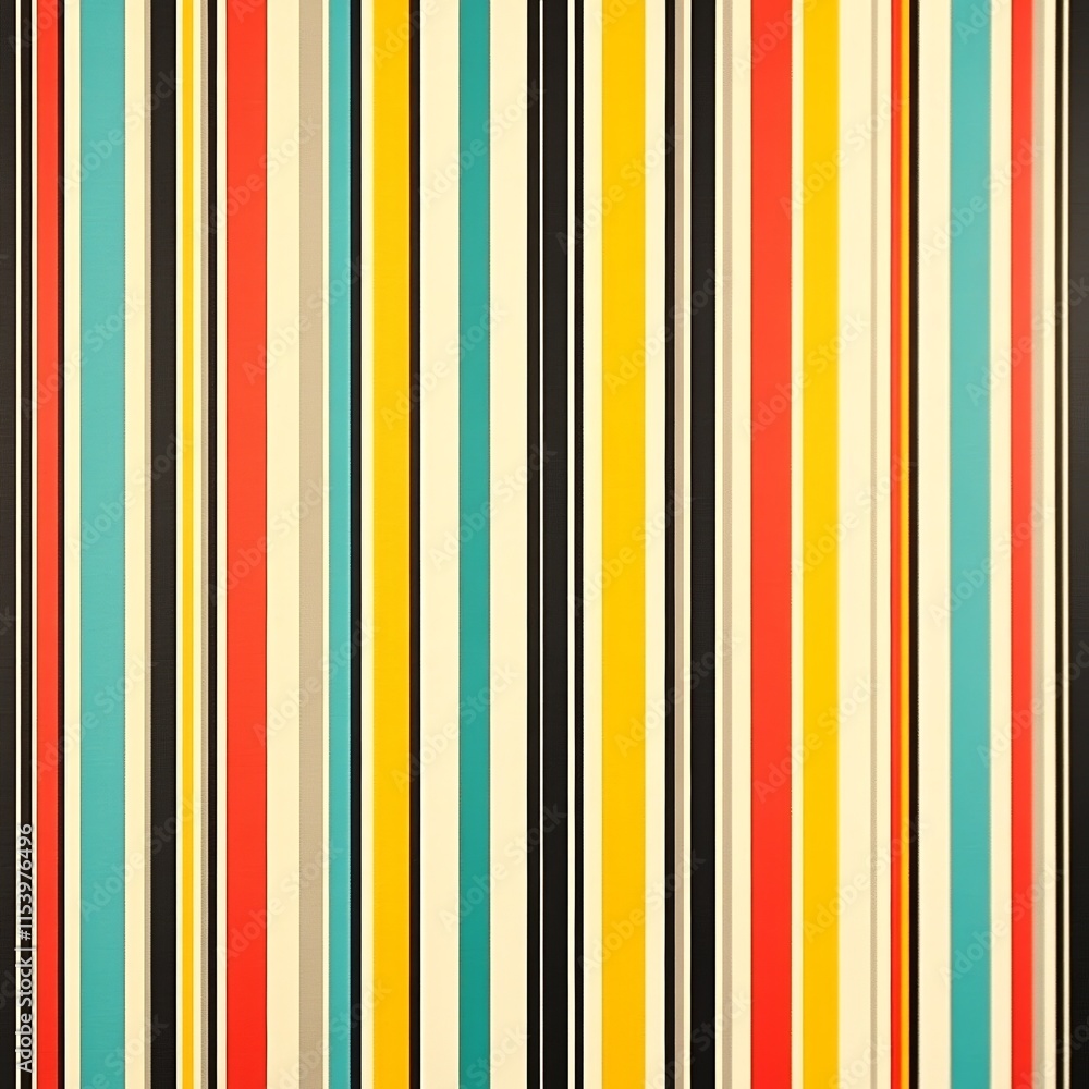 Obraz premium Abstract Colorful Striped Pattern Background