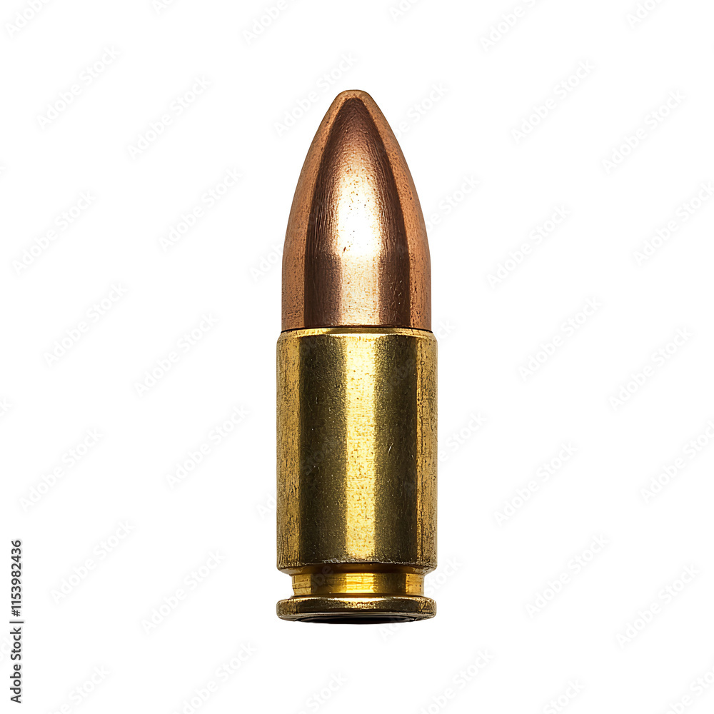 A Single Bullet isolated on transparent background
A Single Bullet isolated on transparent background