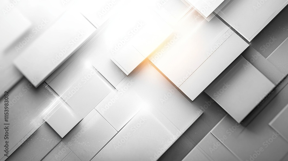 Abstract Geometric White and Gray Background Abstract Geometric White and Gray Background