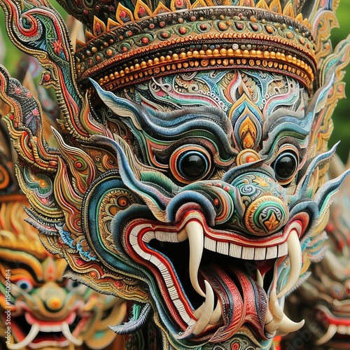 Wallpaper Mural 297 Close Up The detailed masks used in the cham dances Izobraje Torontodigital.ca