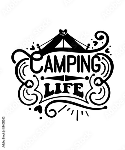 camping life svg