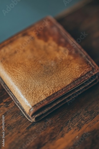 Close-up of a wallet with fewer bills, symbolizing the struggle against inflation photo