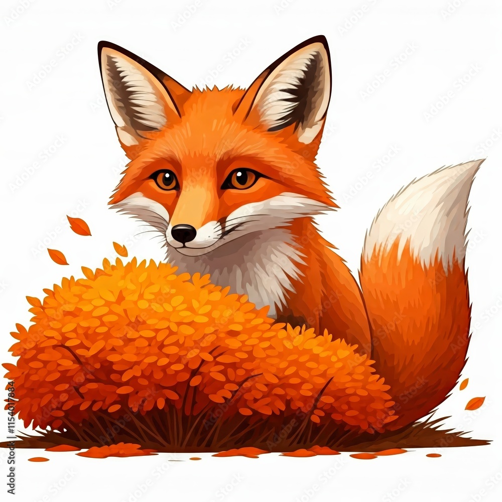 Fototapeta premium red fox vulpes