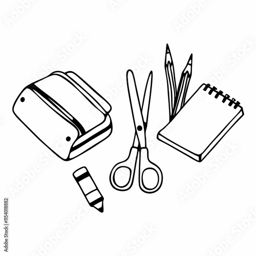 set of stationery