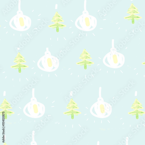 New Year and Happy Christmas background festive.