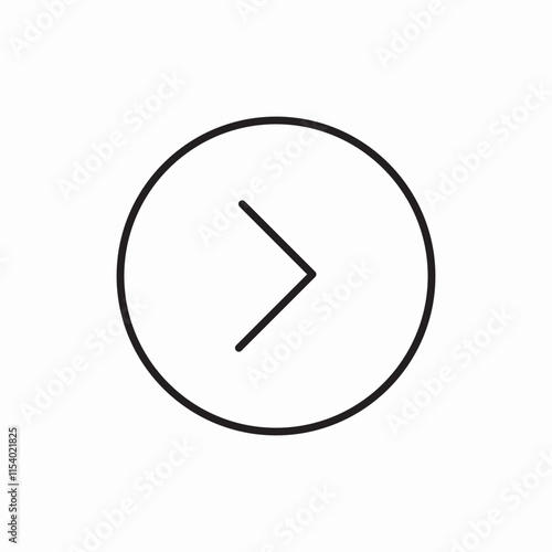 arrow right icon sign vector