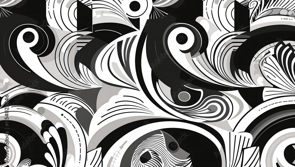 black and white seamless pattern black and white seamless pattern